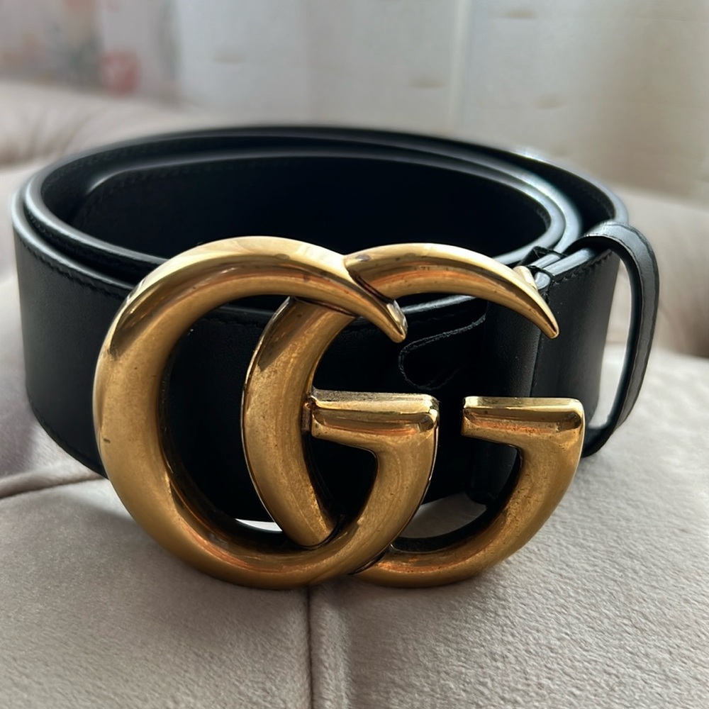 Authentic Gucci Marmont wide belt